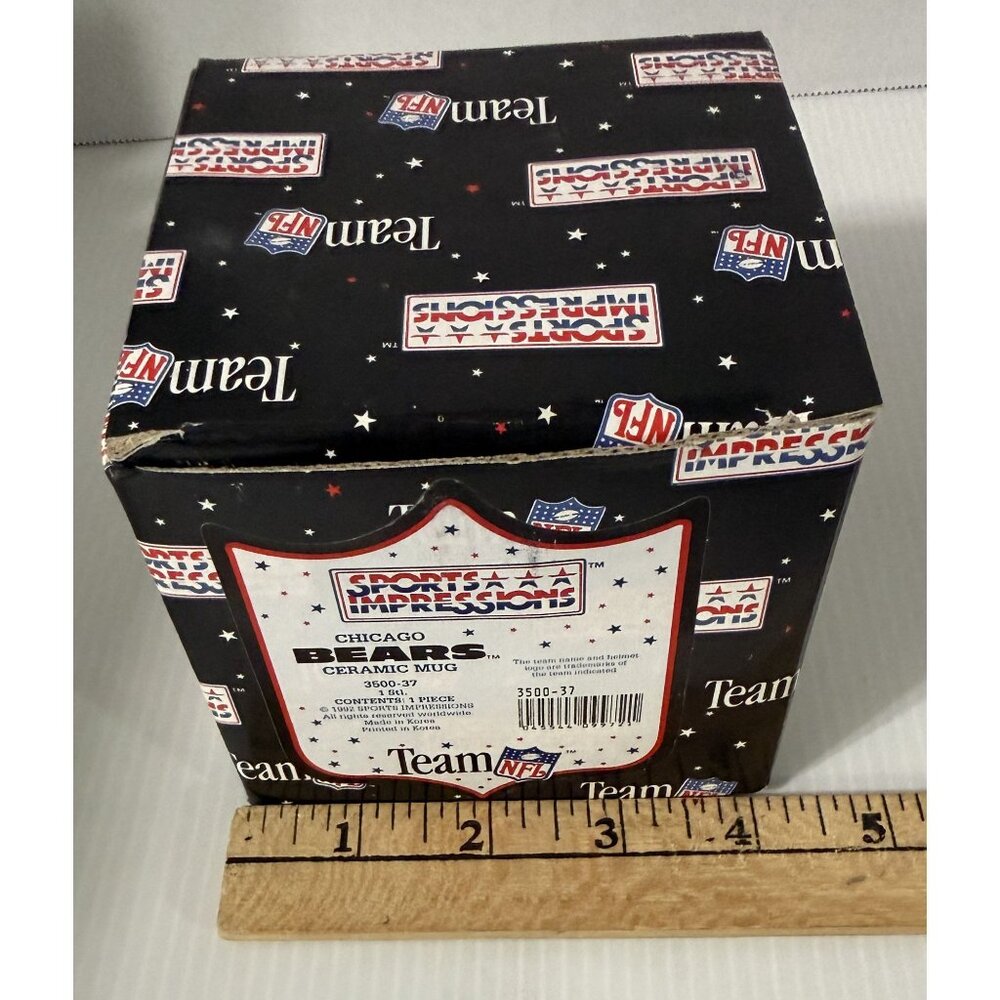 Chicago Bears NFL Team Ceramic Mug Sports Impressions Official Licensed With Box - Picture 13 of 15